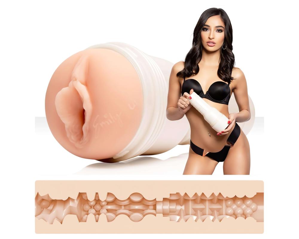  Fleshlight Emily Willis Squirt - élethű műpunci (natúr) akciós termékkép 1