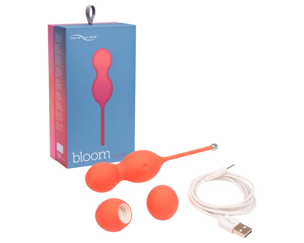  We-Vibe Bloom - gésagolyó cserélhető súlyokkal (narancs) akciós termékkép 1