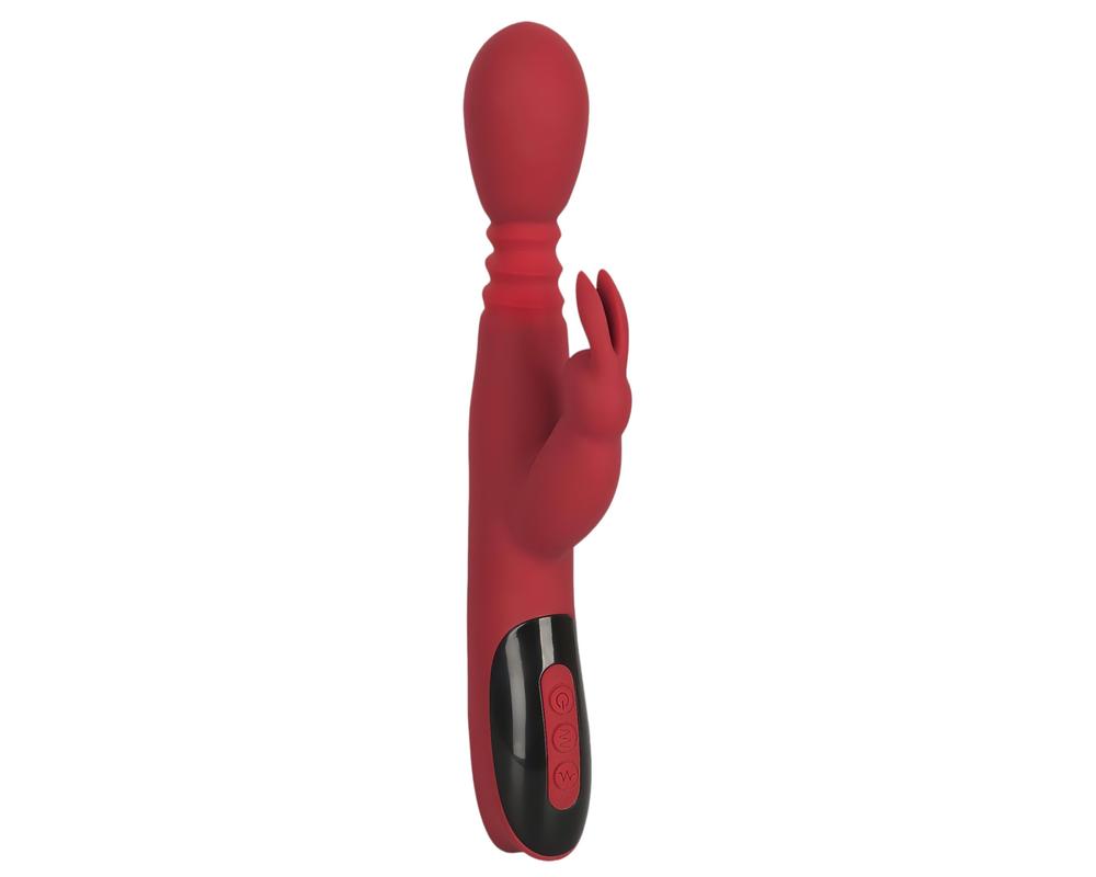  You2Toys Massager - lökő-forgó, melegítős G-pont vibrátor (piros) akciós termékkép 1