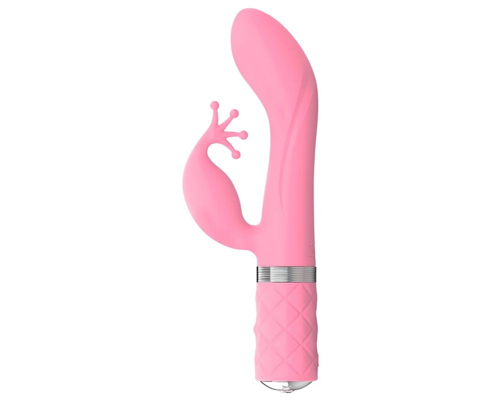  Pillow Talk Kinky - akkus, két morotos G-pont vibrátor (pink) akciós termékkép 1