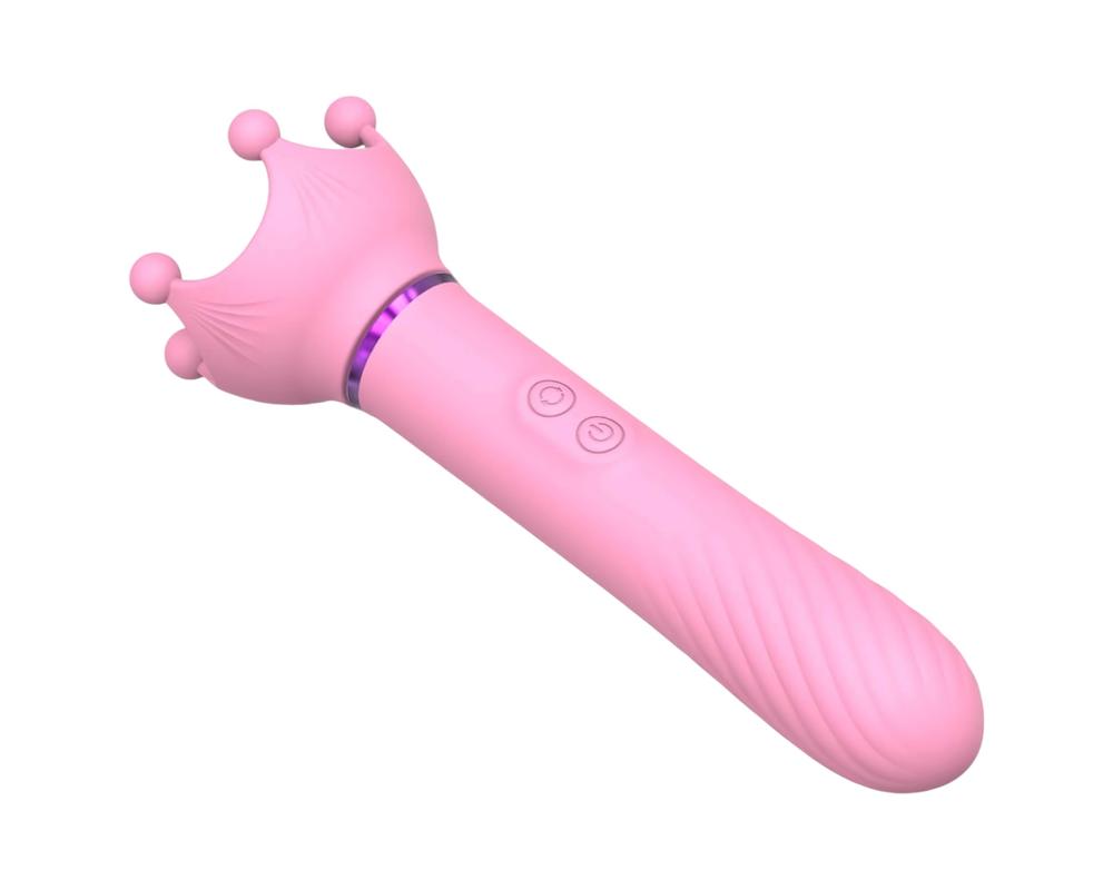  Sunfo - akkus, forgó és G-pont vibrátor (pink) akciós termékkép 1