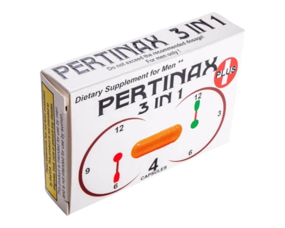 Pertinax 3in1 Plus - étrendkiegészítő kapszula férfiaknak (4db)