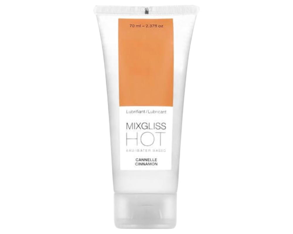  Mixgliss Hot - melegítő, vízbázisú síkosító - fahéj (70ml) akciós termékkép 1