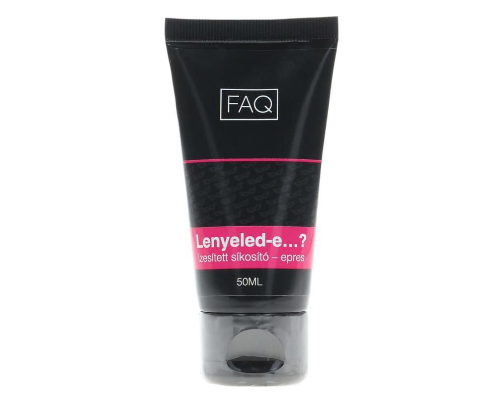 FAQ - Lenyeled-e…? ízesített síkosító epres (50ml) akciós termékkép 1