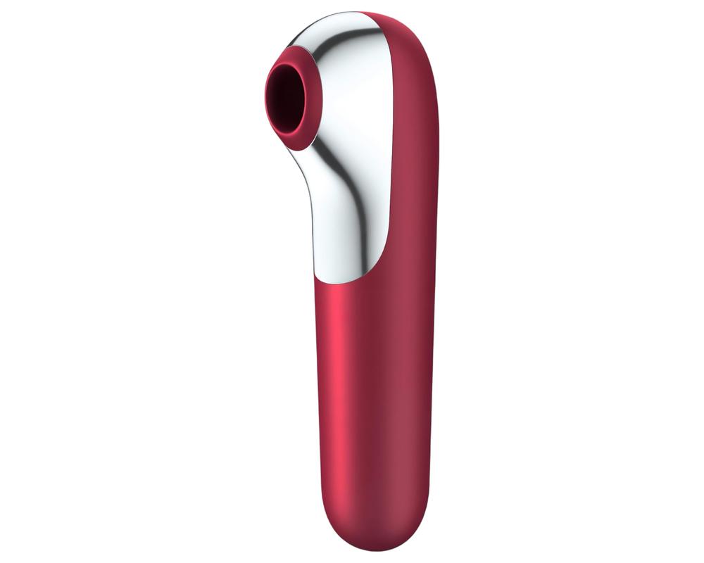  Satisfyer Dual Love - okos hüvelyi és csiklóvibrátor (piros) akciós termékkép 1