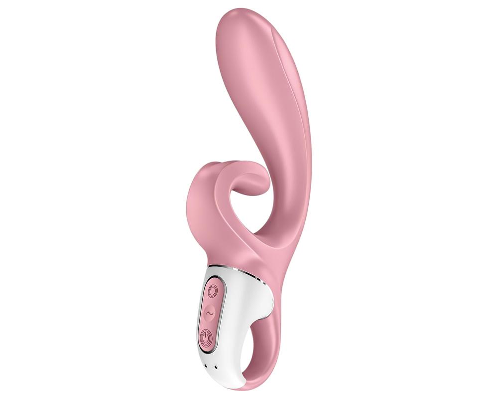 Satisfyer Hug Me - okos, akkus csiklókaros vibrátor (pink)