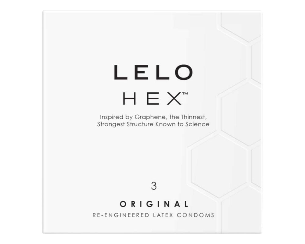 LELO Hex Original - luxus óvszer (3db)