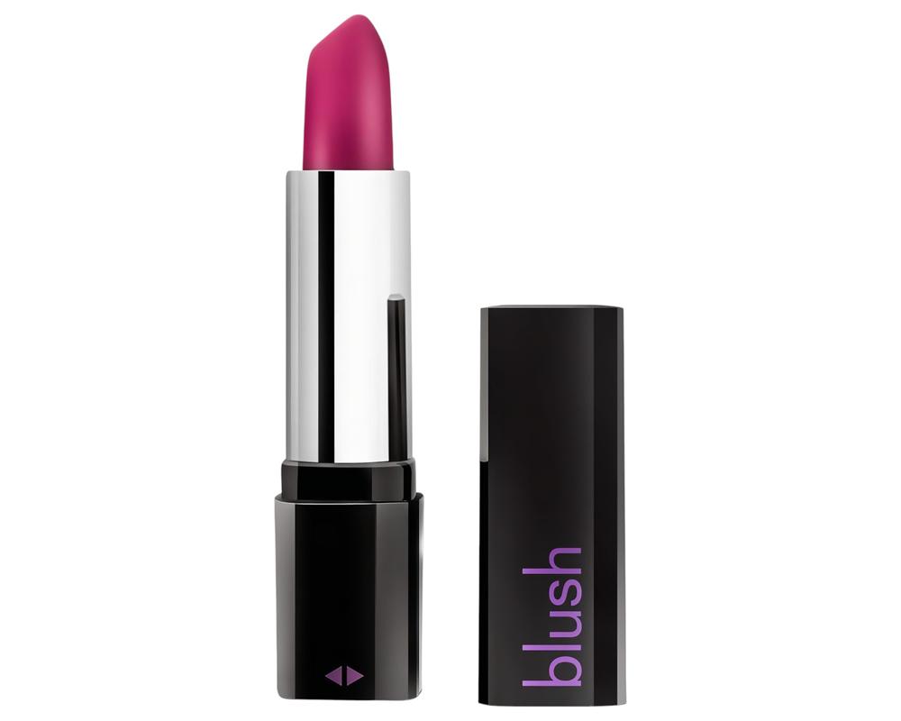  Blush Lipstick Rosé - vízálló rúzsvibrátor (fekete-pink) akciós termékkép 1