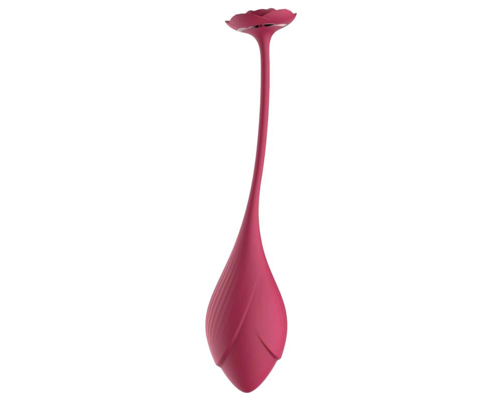  Raytech Rose - akkus, rádiós vibrotojás (piros) akciós termékkép 1