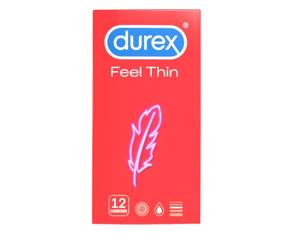 Durex Feel Thin - élethű érzés óvszer (12db)